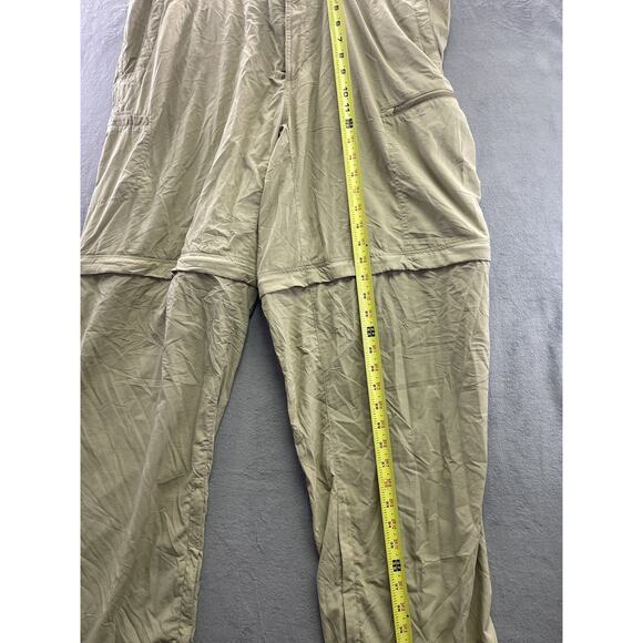 Exofficio Pants Mens 42x32 Khaki Utility Vented Insect Shield Regular Straight - Picture 6 of 8